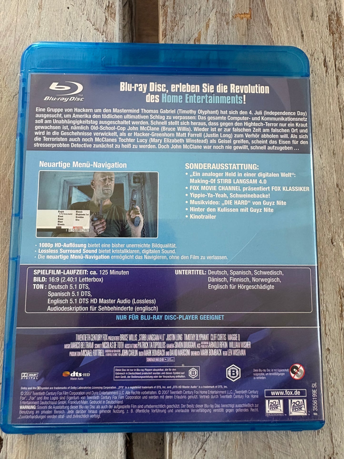 Stirb langsam 4.0 [Blu-ray]