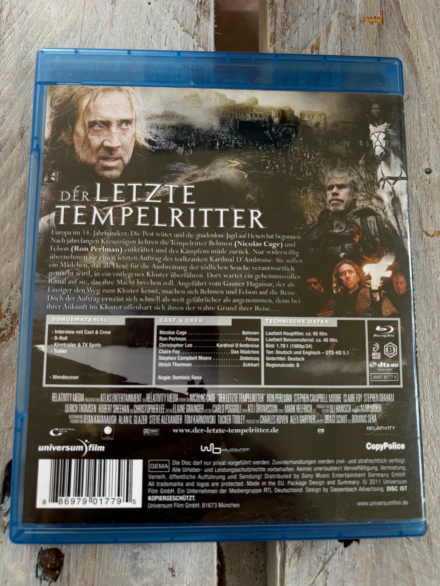 Der letzte Tempelritter [Blu-ray]