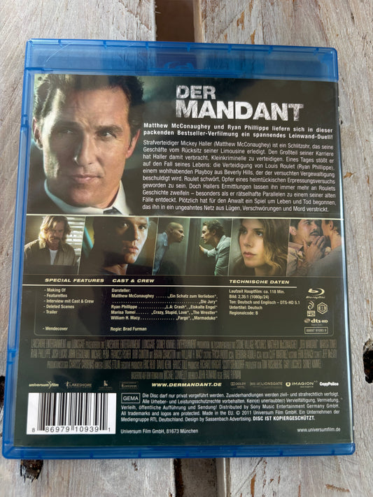 Der Mandant [Blu-ray]