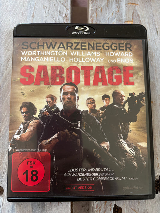 Sabotage - Uncut [Blu-ray] FSK18