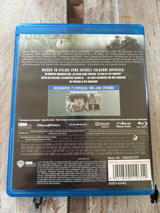 Band of Brothers - 10 teiliges Box Set [Blu-ray] FSK18