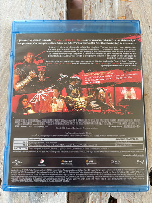 The Man With The Iron Fists - Extended Edition [Blu-ray] FSK18