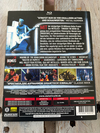 METALLICA - Through the Never [Blu-ray]