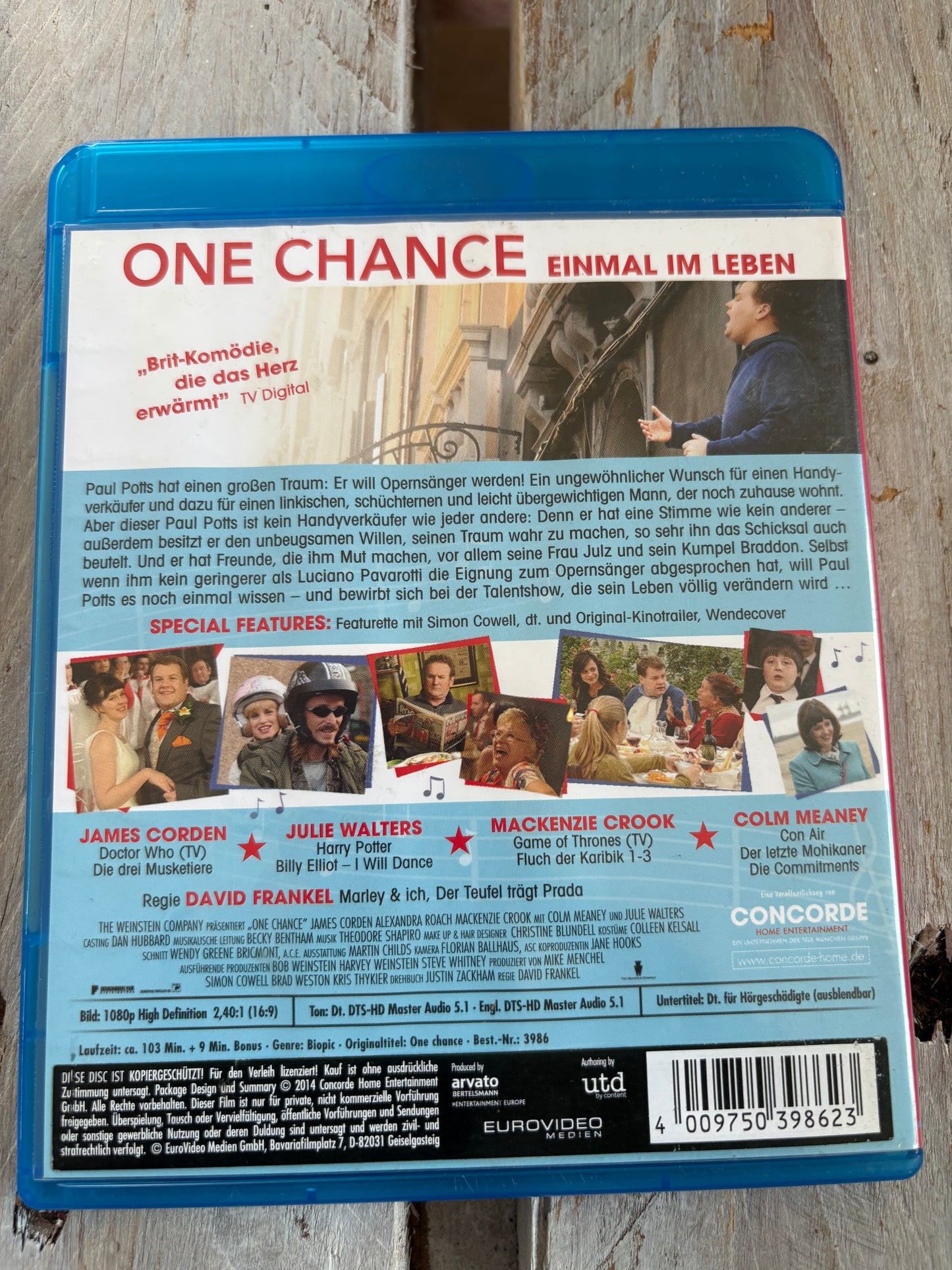 One Chance: Einmal im Leben (Blu-ray)