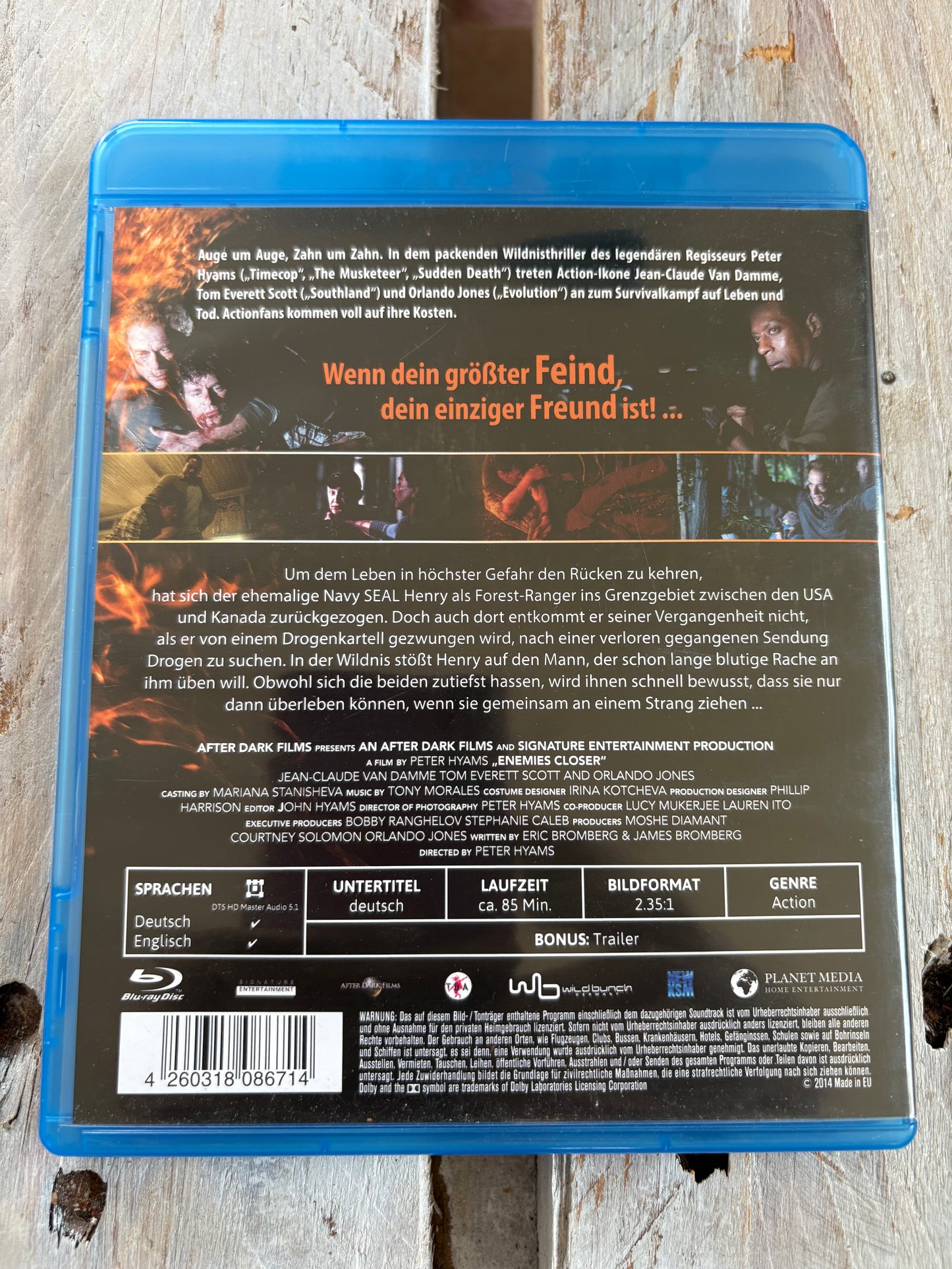 Enemies Closer [Blu-ray]