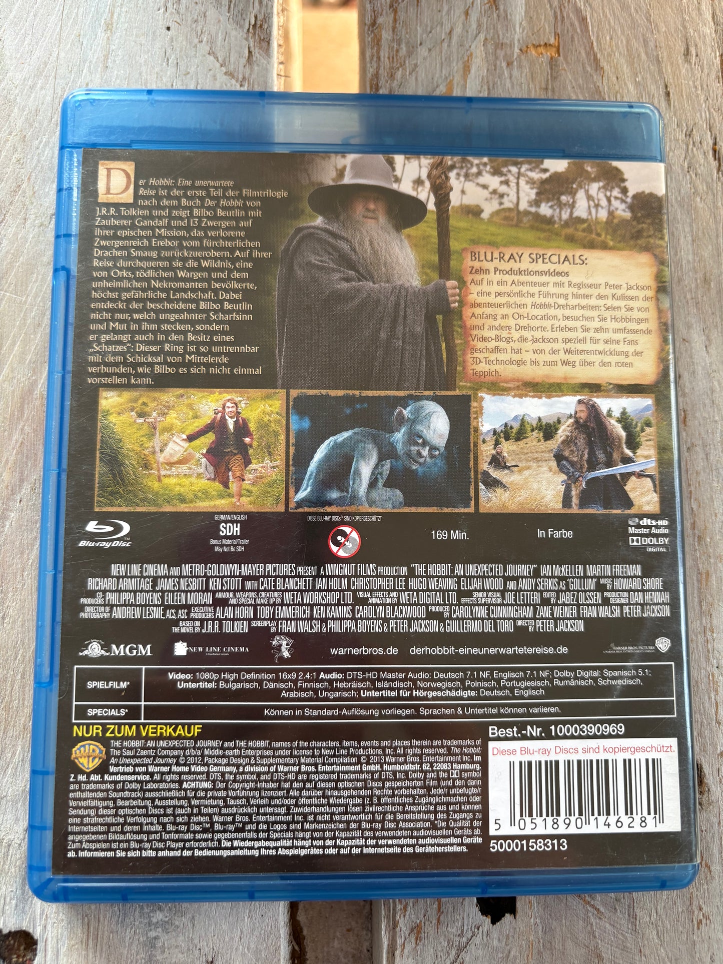 Der Hobbit: Eine unerwartete Reise [Blu-ray]