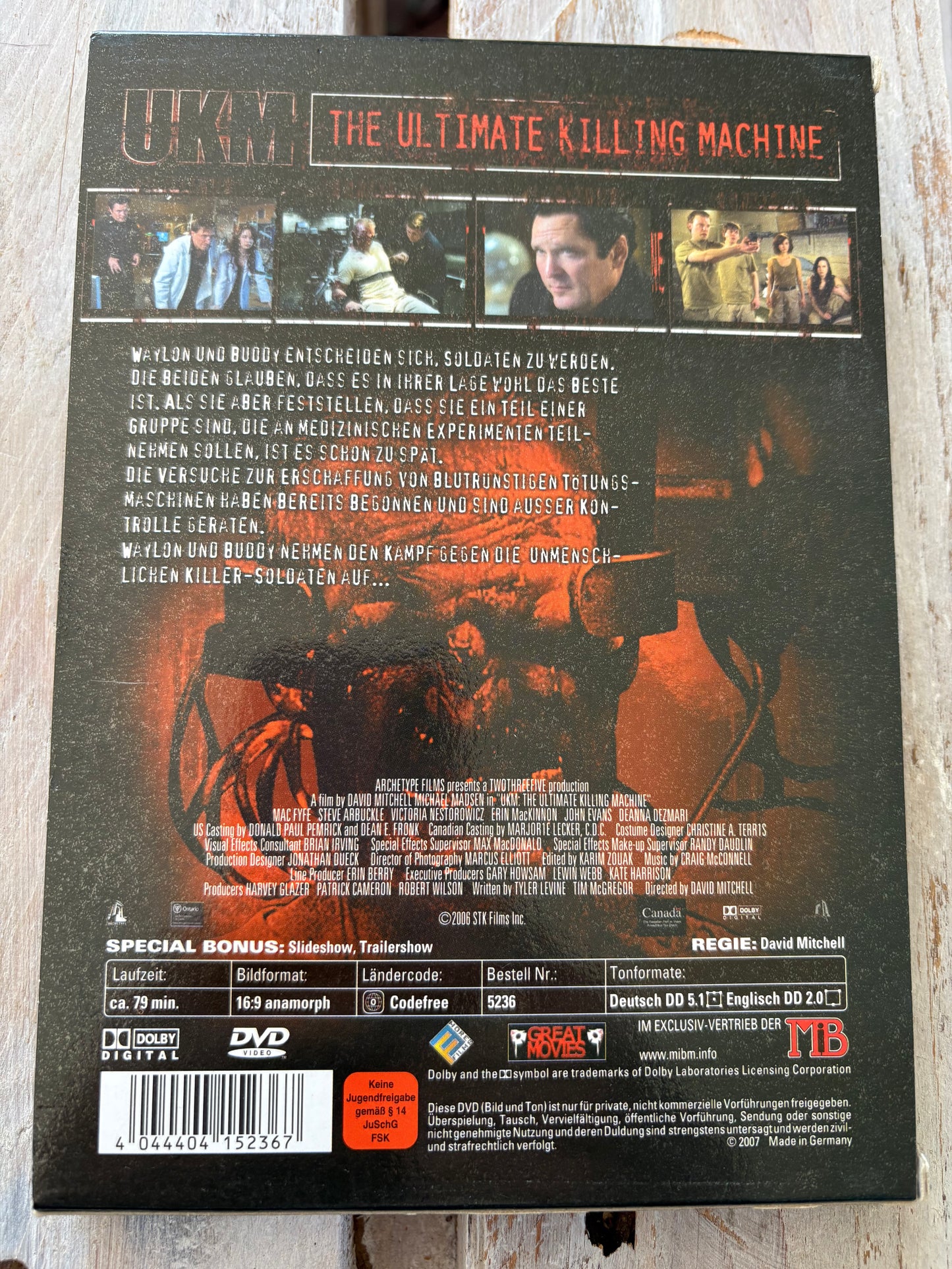 UKM - The Ultimate Killing Machine - [Hologram Edition] FSK18