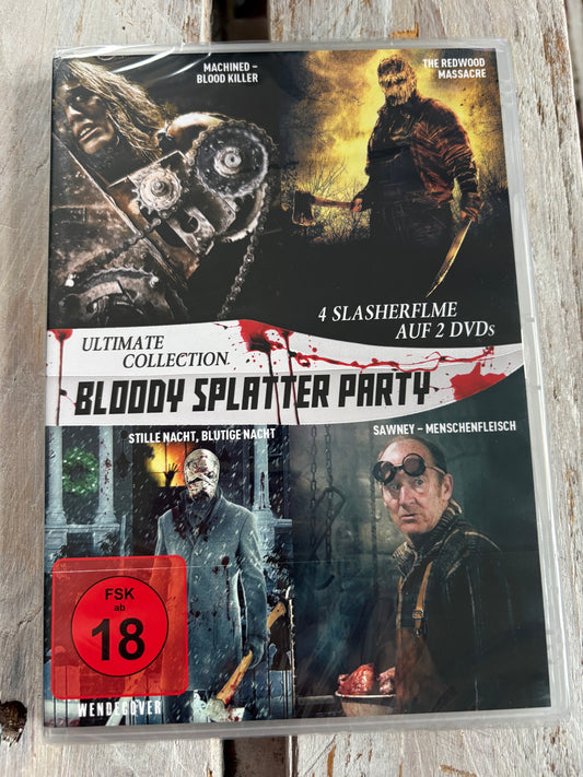 Bloody Splatter Party - Ultimate Collection [2 DVDs] FSK18 Neu & OVP