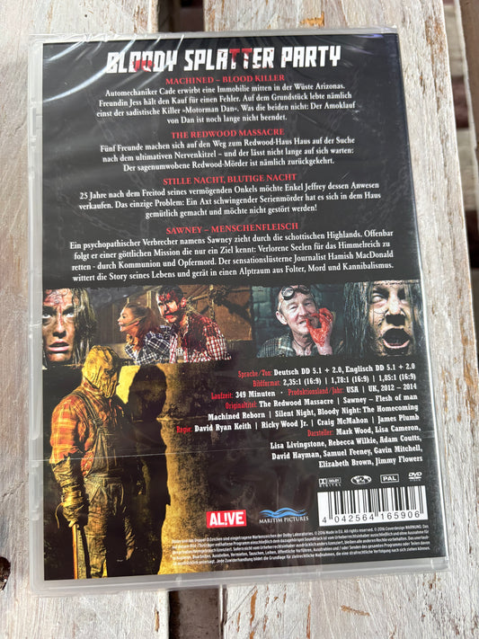 Bloody Splatter Party - Ultimate Collection [2 DVDs] FSK18 Neu & OVP