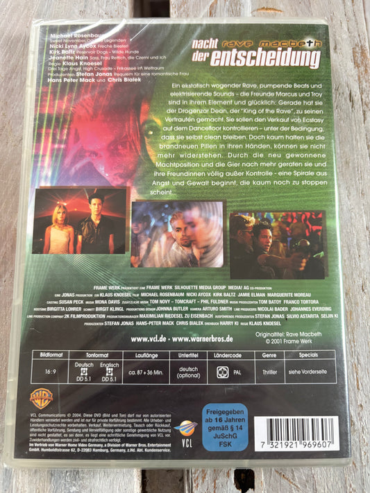 Rave Macbeth - Nacht der Entscheidung Neu & OVP