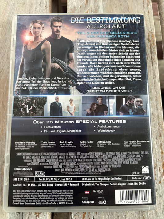 Die Bestimmung – Allegiant [2 DVDs]