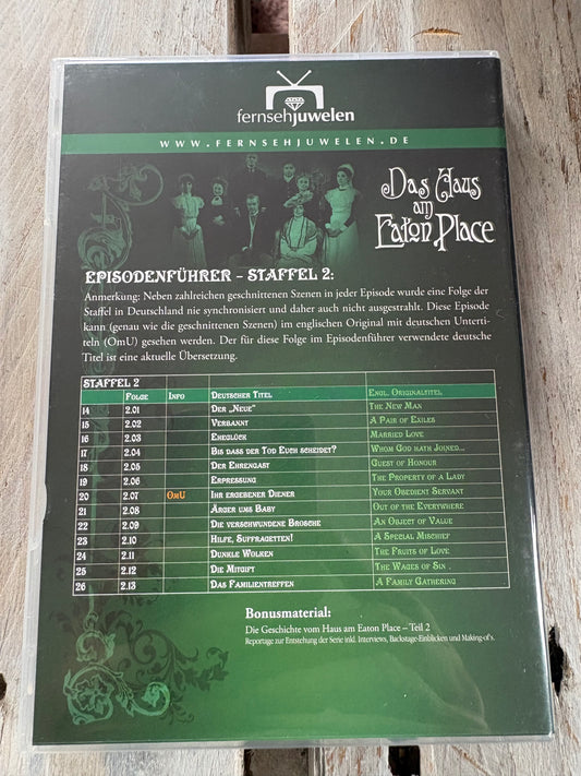 Das Haus am Eaton Place - Staffel 2 [4 DVDs]