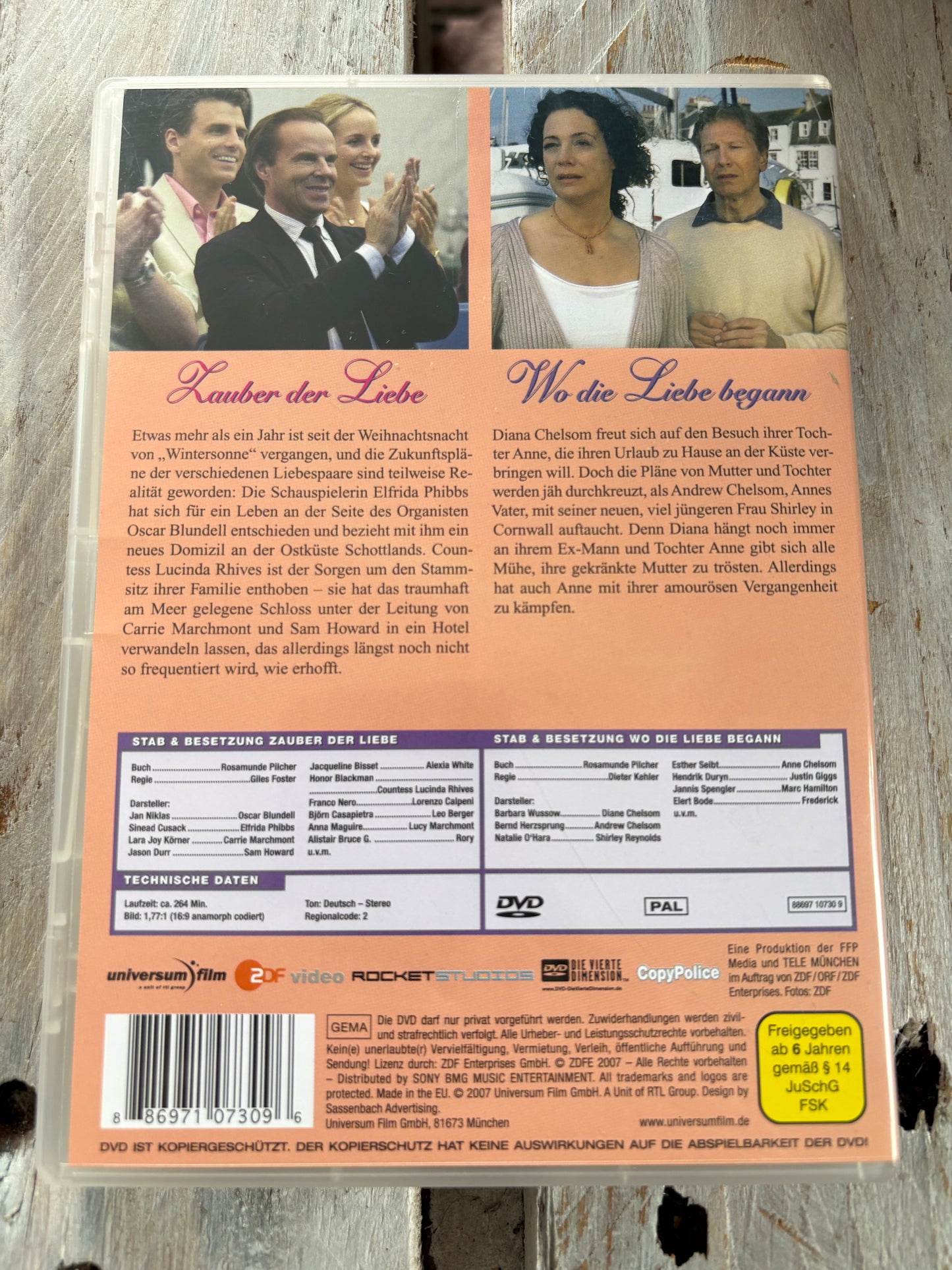 Rosamunde Pilcher: Zauber der Liebe / Wo die Liebe Begann