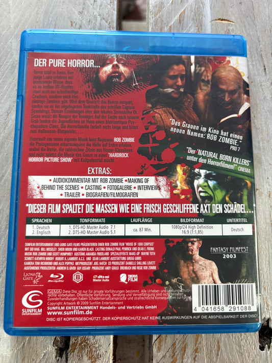 Haus der 1000 Leichen [Blu-ray] FSK18